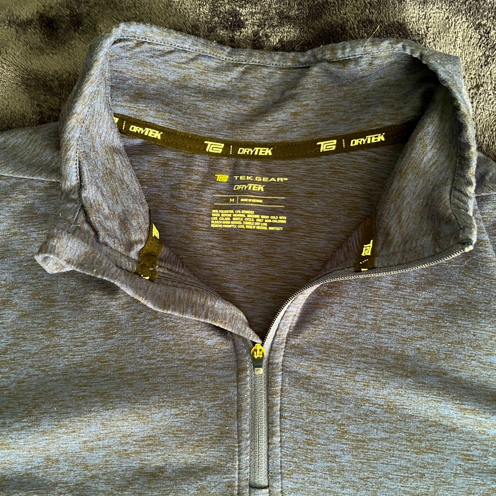 Men’s Tek Gear Kohls Brand Dark Blue Pullover